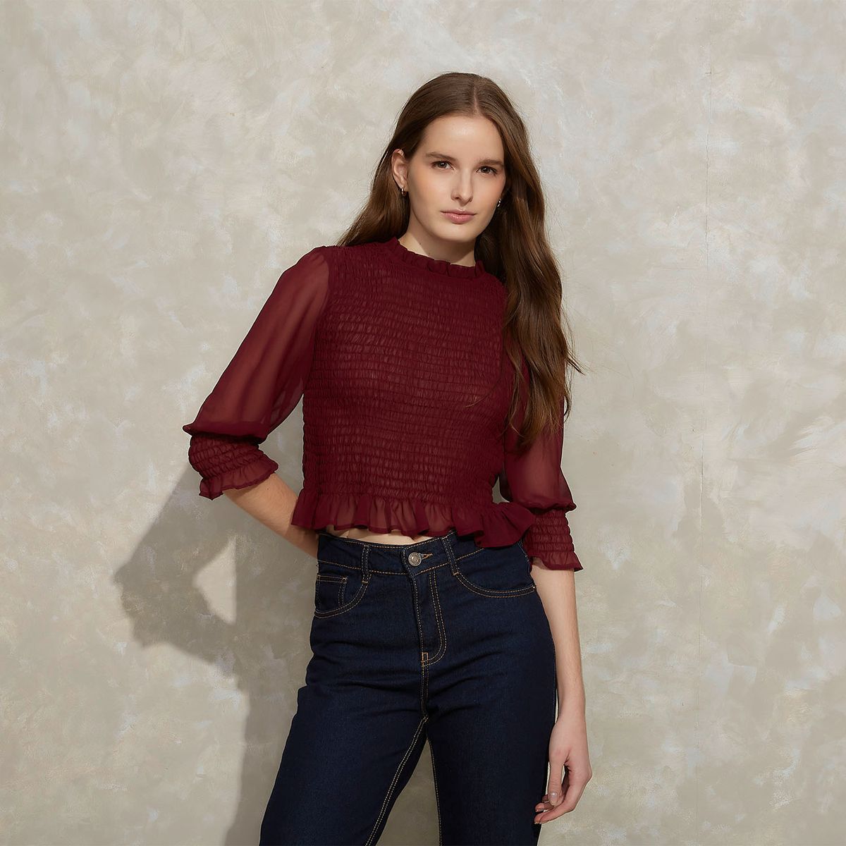 SYBILLA - Blusas Manga 3/4 Mujer Sybilla