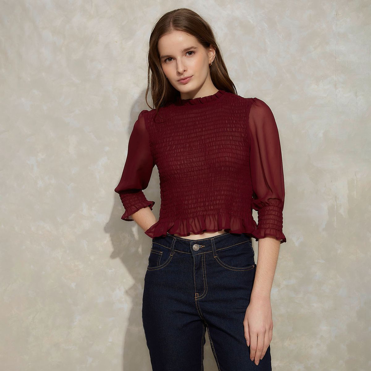 SYBILLA - Blusas Manga 3/4 Mujer Sybilla