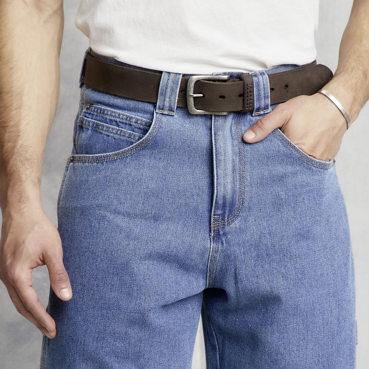 AMERICANINO - Cinturón Cuero Hombre Americanino