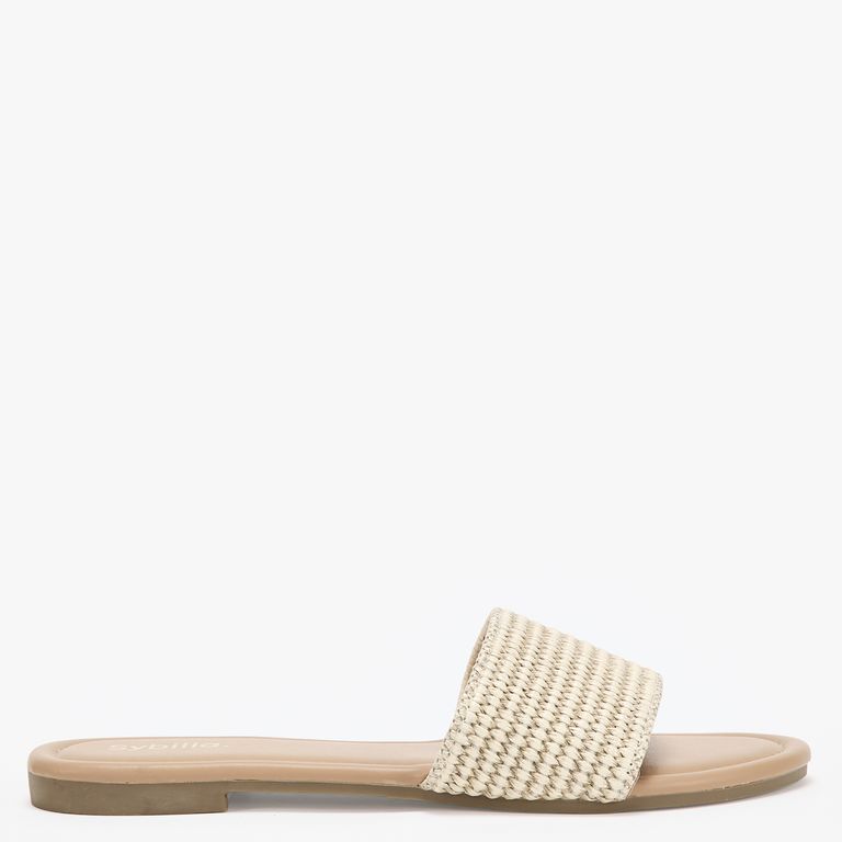 Sandalia Beige Mujer