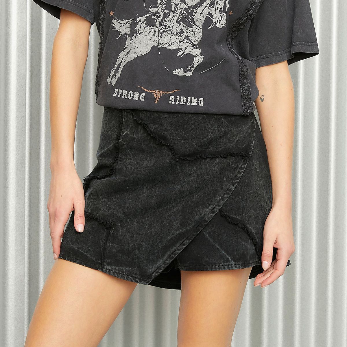 AMERICANINO - Falda Corta Mujer Americanino