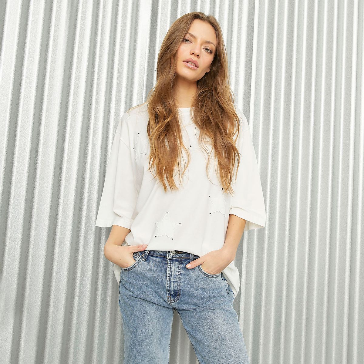 AMERICANINO - Polera Algodón Mujer Americanino