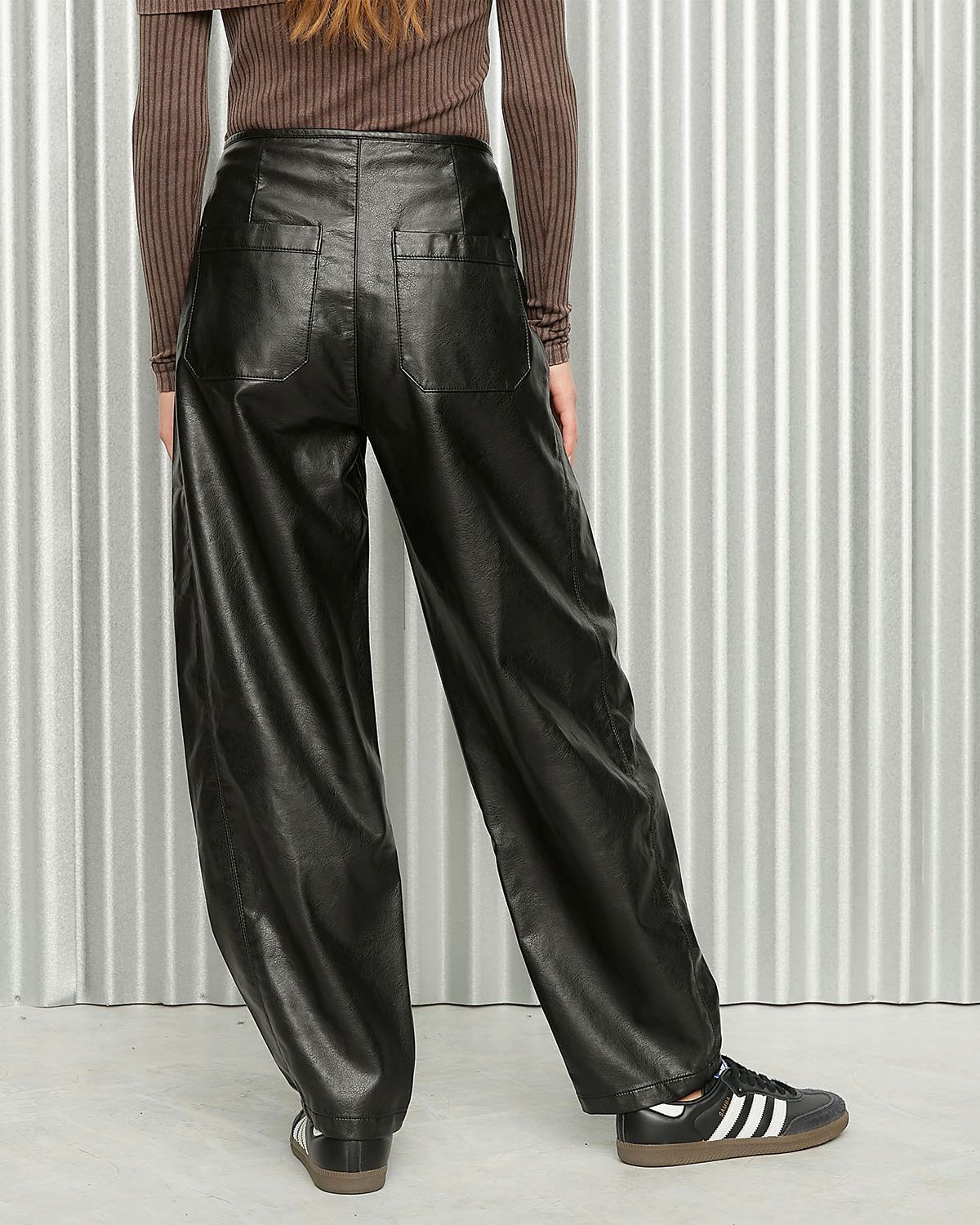 AMERICANINO Pantalón Slouchy Tiro Bajo Mujer Americanino