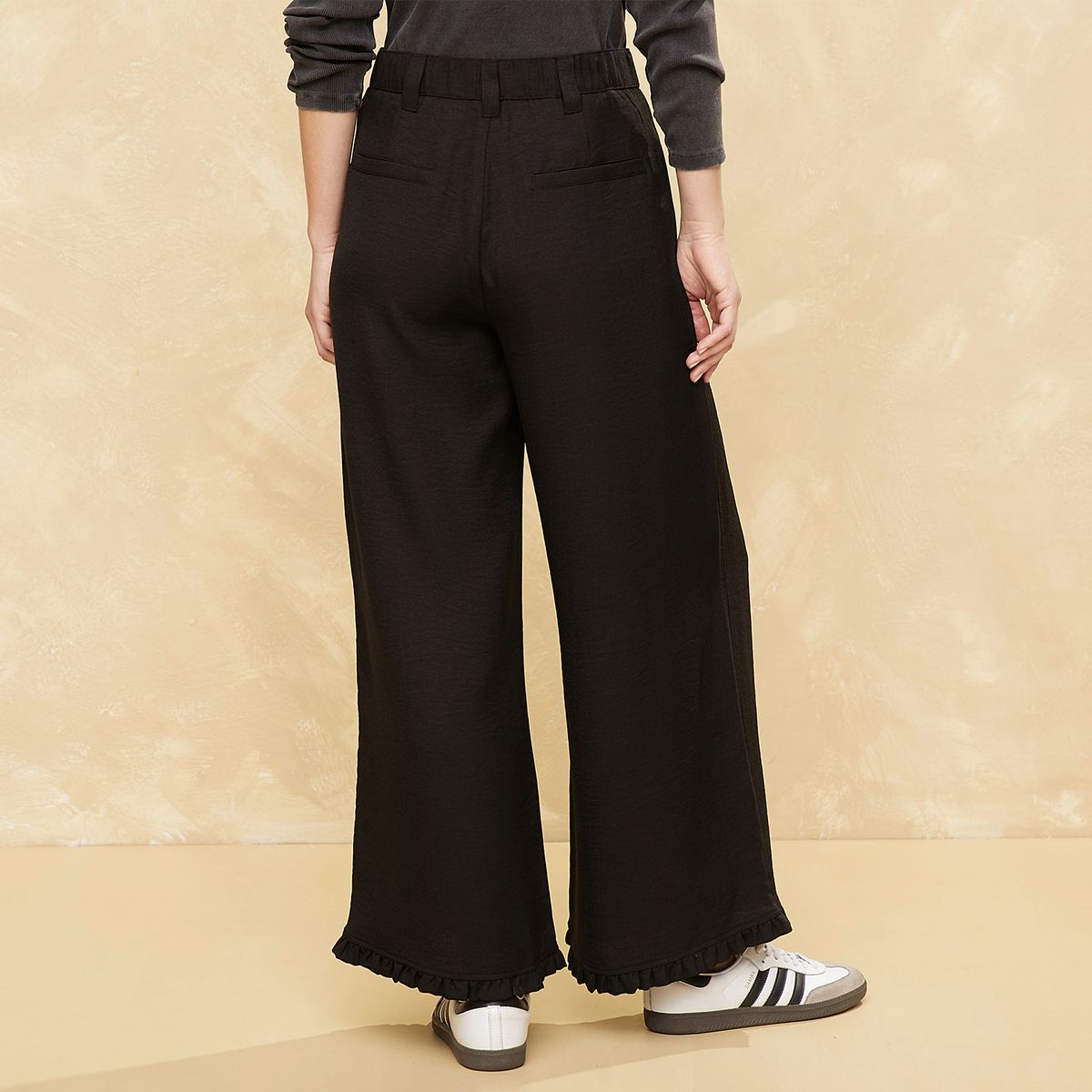 UNIVERSITY CLUB - Pantalón Flare Tiro Alto Mujer University Club