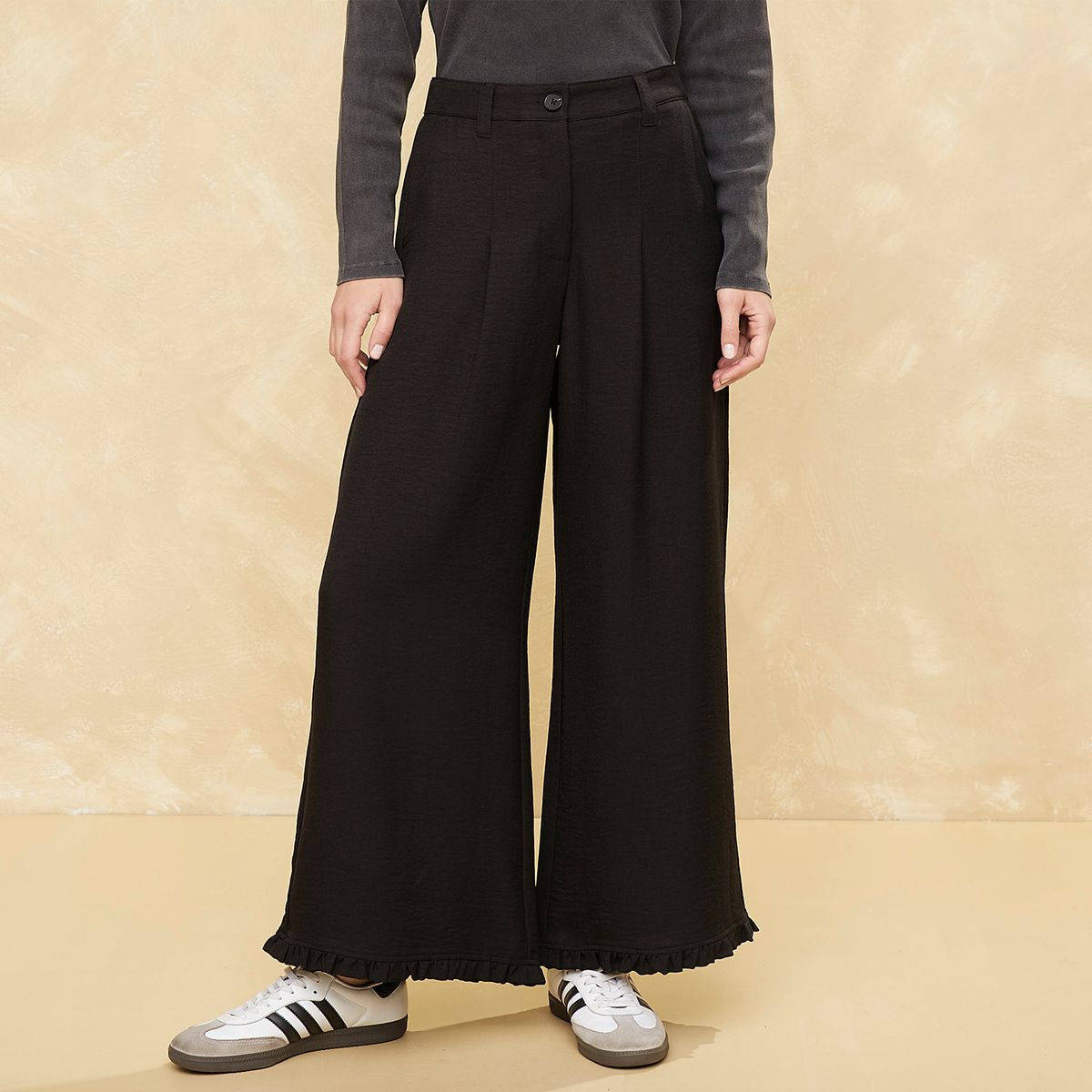 UNIVERSITY CLUB - Pantalón Flare Tiro Alto Mujer University Club