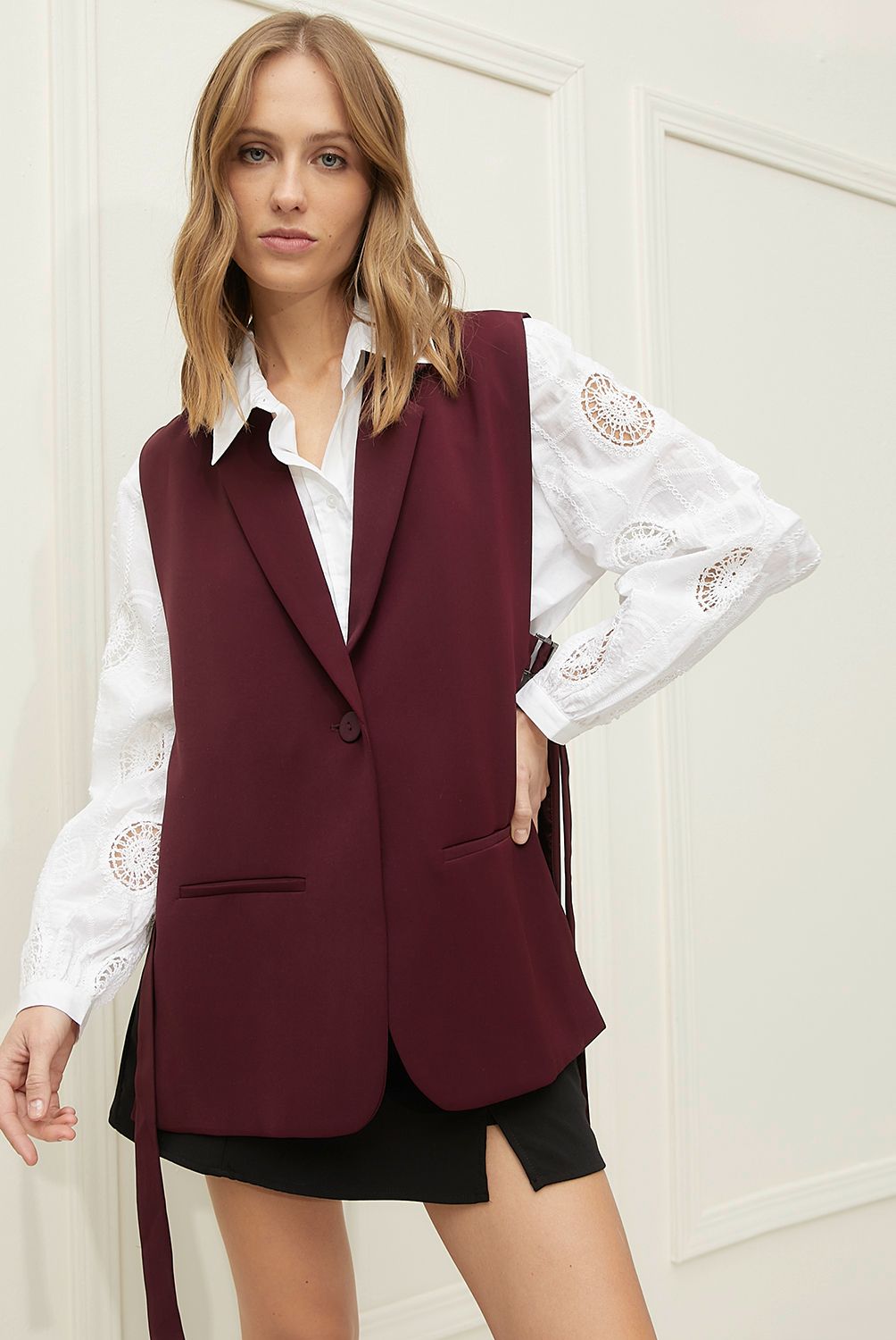 BASEMENT - Blazer Mujer Basement