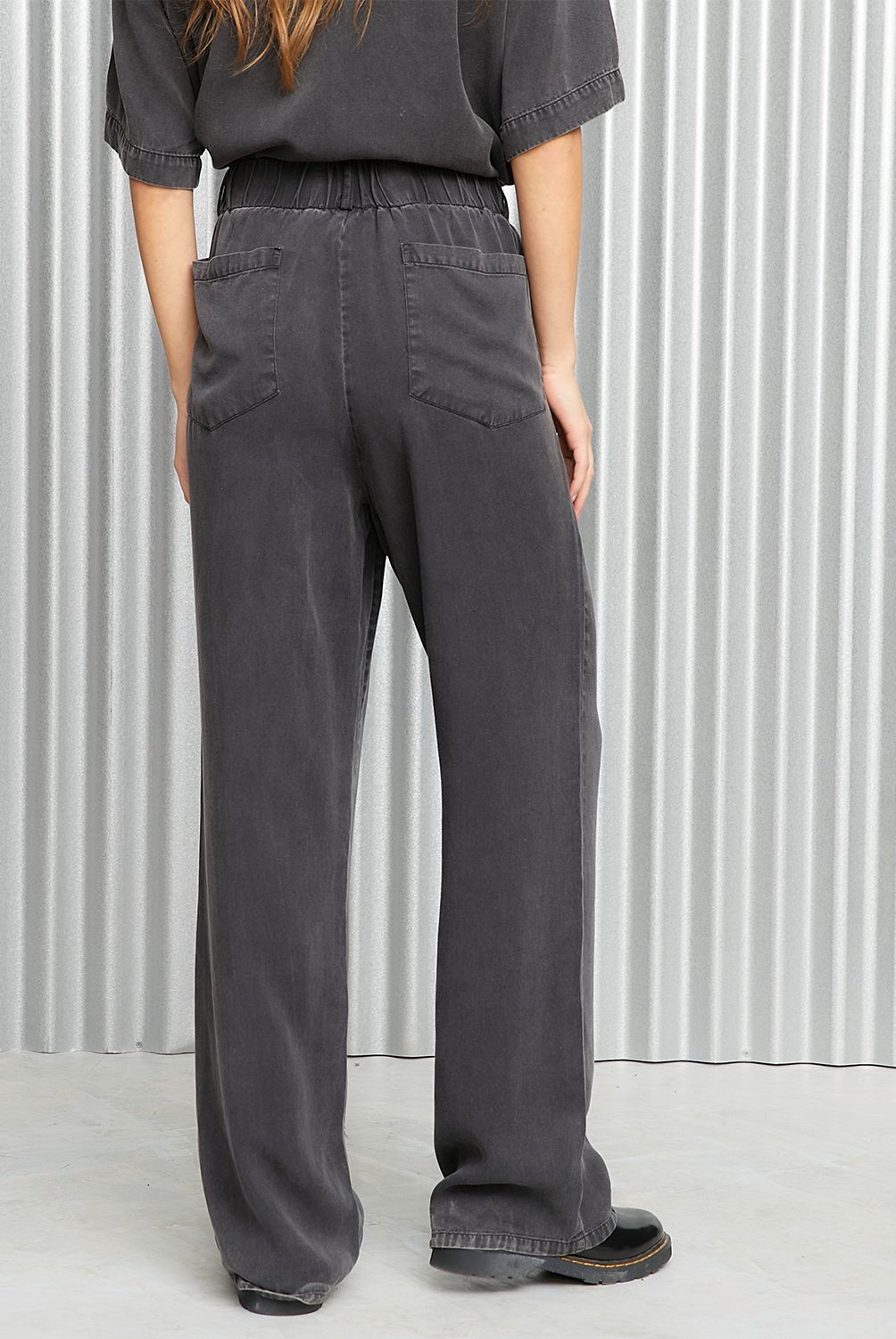 AMERICANINO - Pantalón Baggy Tiro Medio Mujer Americanino