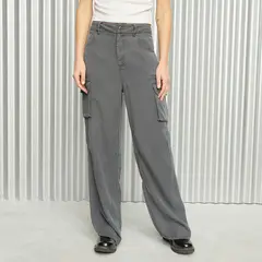 AMERICANINO - Pantalón Cargo Tiro Medio Mujer