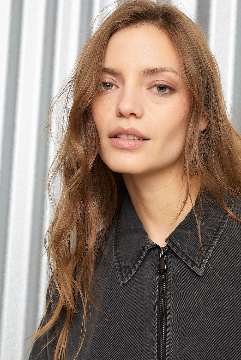 AMERICANINO - BLUSA ESTAMPADA MAU8909OA NEGRO XS