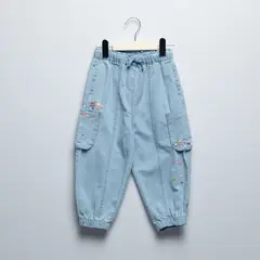 YAMP - Pantalón Bebé Niña Algodón