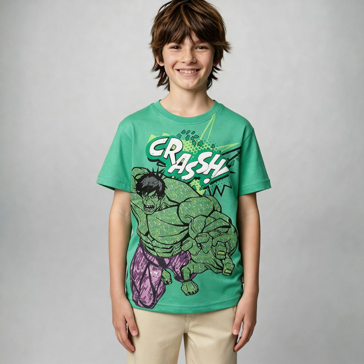 AVENGERS - Polera Algodón Niño Avengers