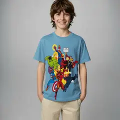 AVENGERS - Polera Algodón Niño