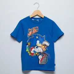 SONIC - Polera Algodón Niño