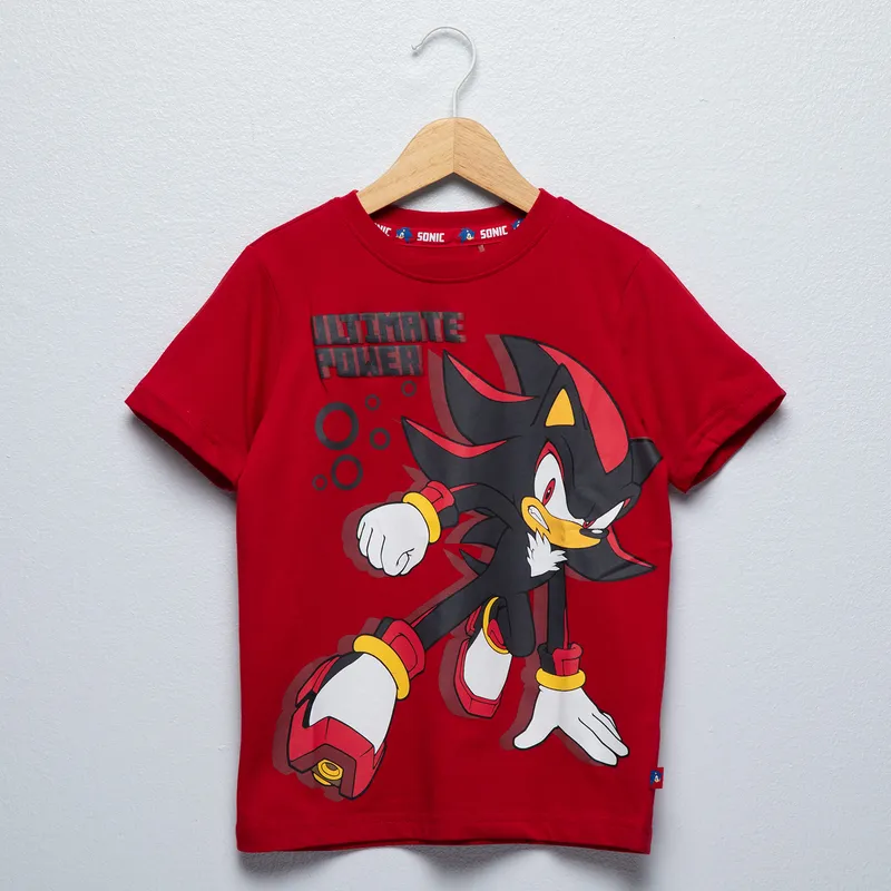 SONIC - Polera Algodón Niño Sonic