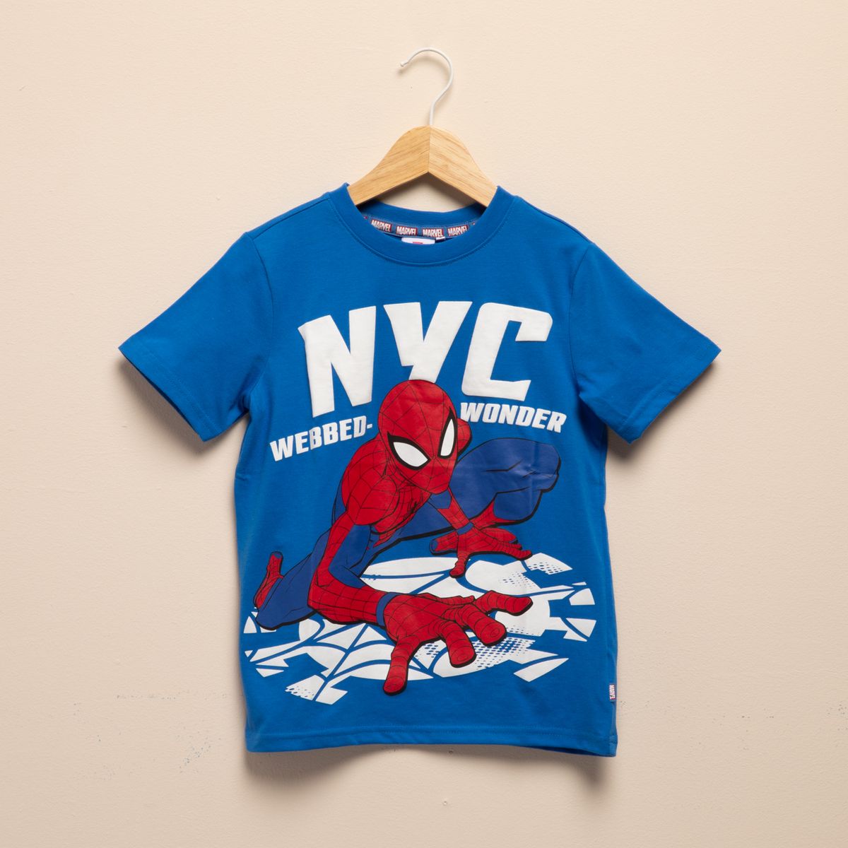 SPIDER MAN - Polera Algodón Niño Spider-Man