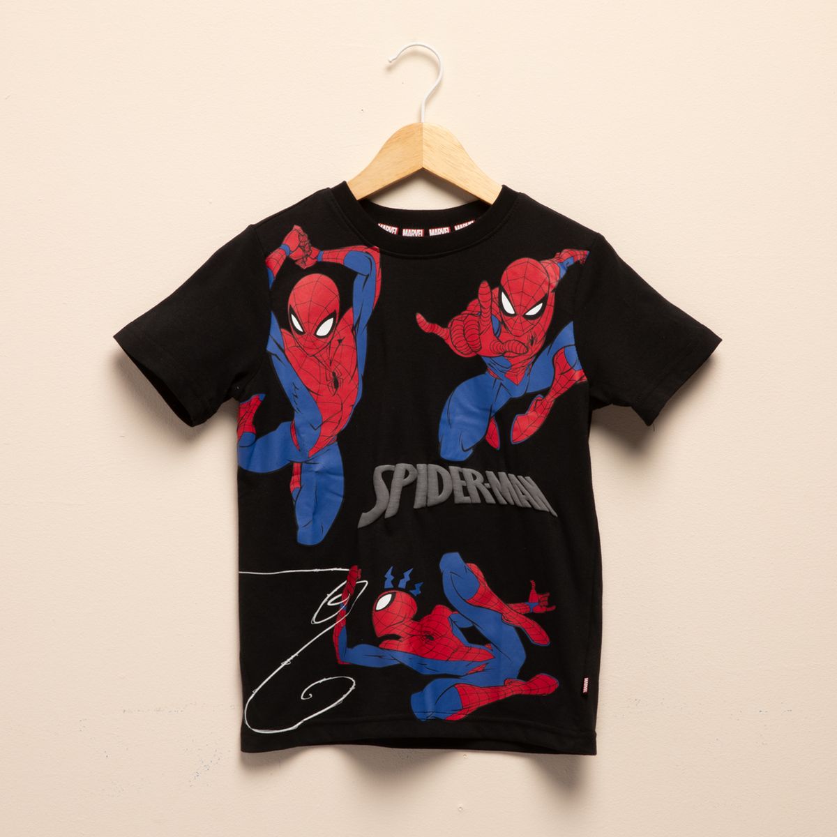 SPIDER MAN - Polera Algodón Niño Spider-Man