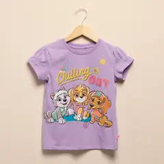 PAW PATROL - Polera Algodón Niña