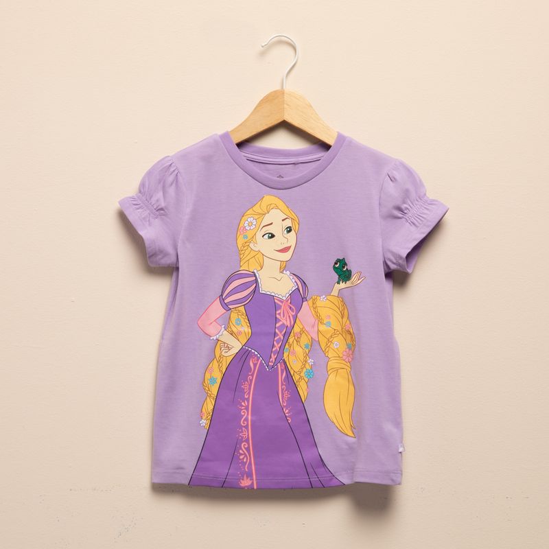 PRINCESAS - Polera Algodón Niña Princesas