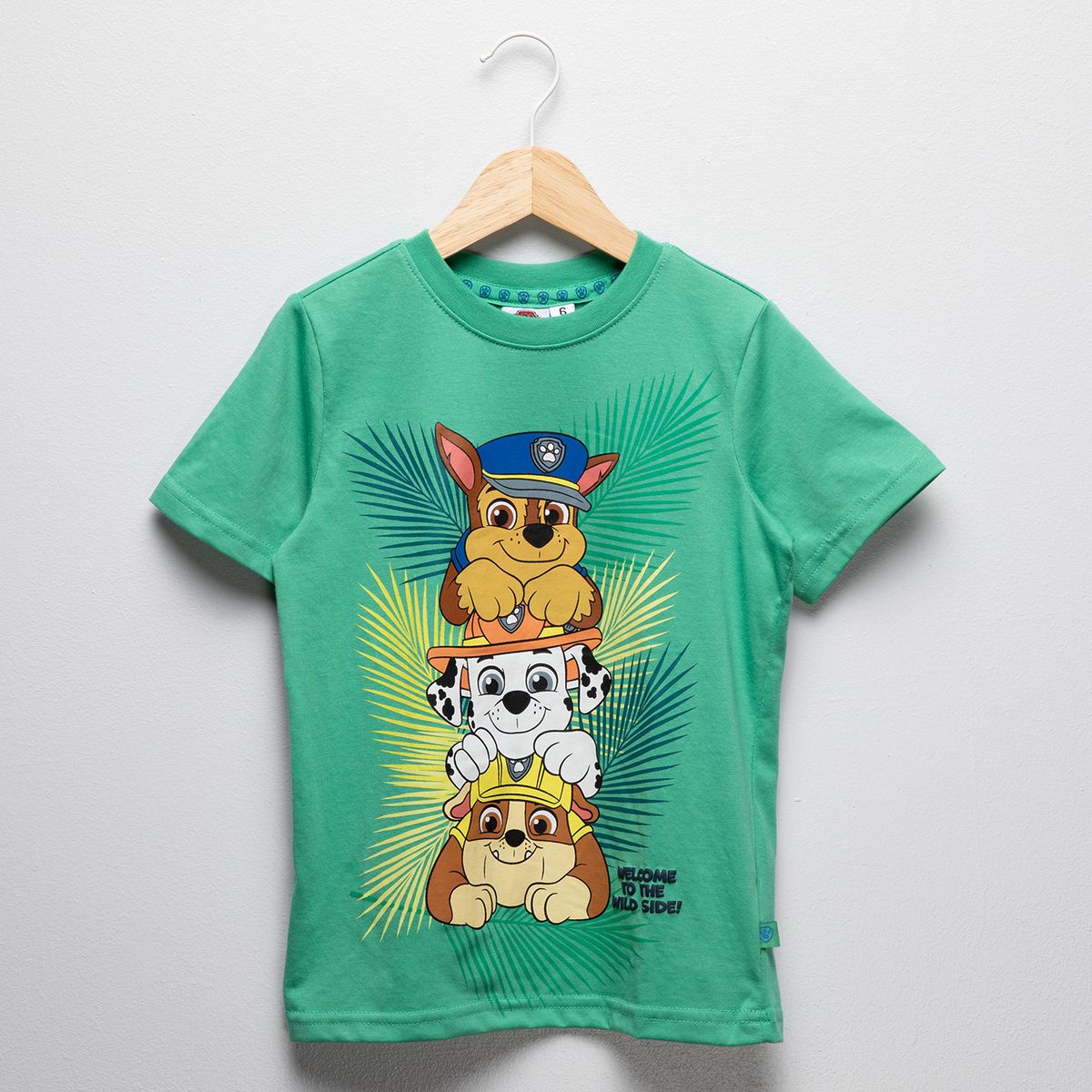 PAW PATROL - Polera Algodón Niño Paw Patrol
