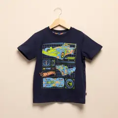 HOT WHEELS - Polera Algodón Niño