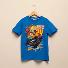 HOT WHEELS - Polera Algodón Niño