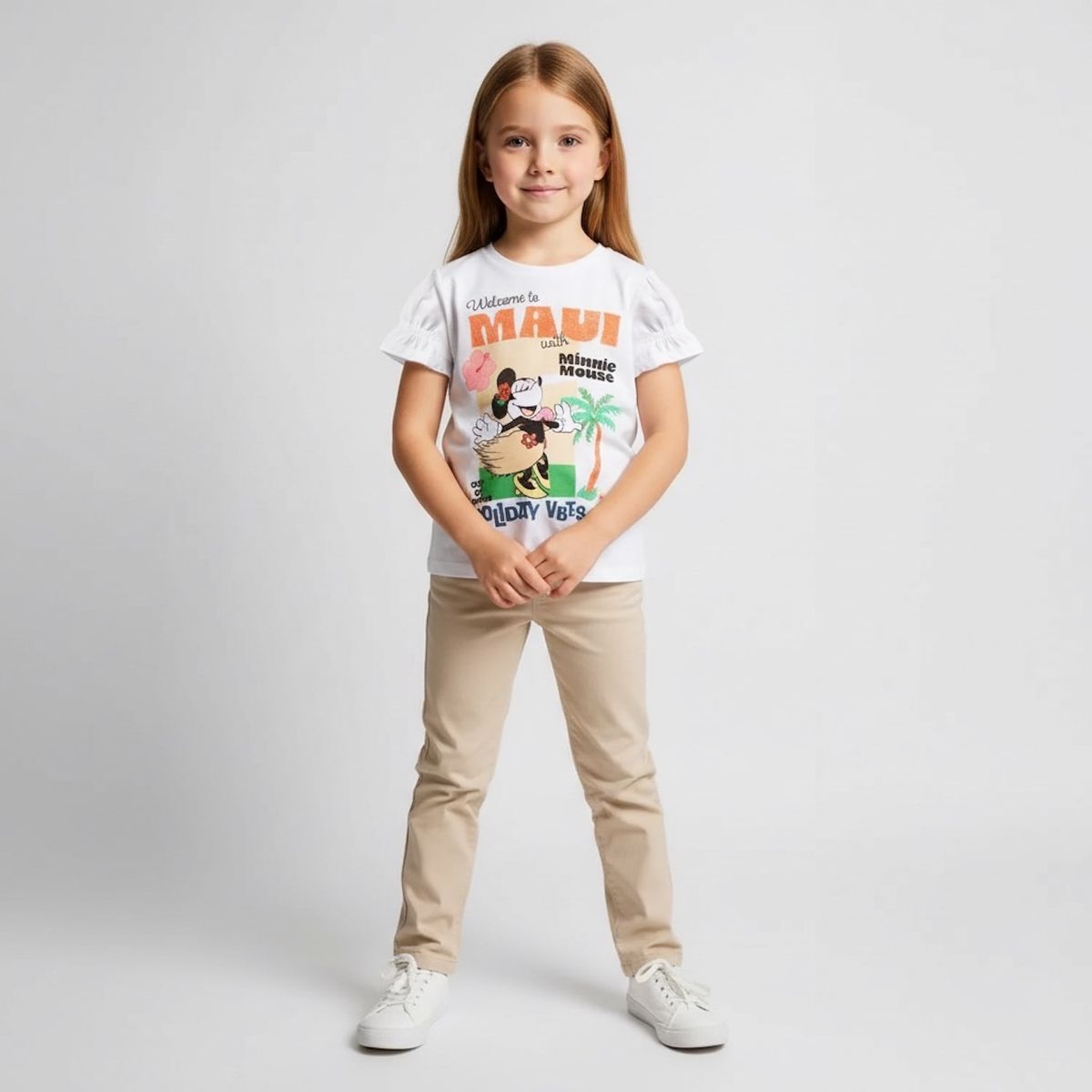 MINNIE - Polera Algodón Niña Minnie