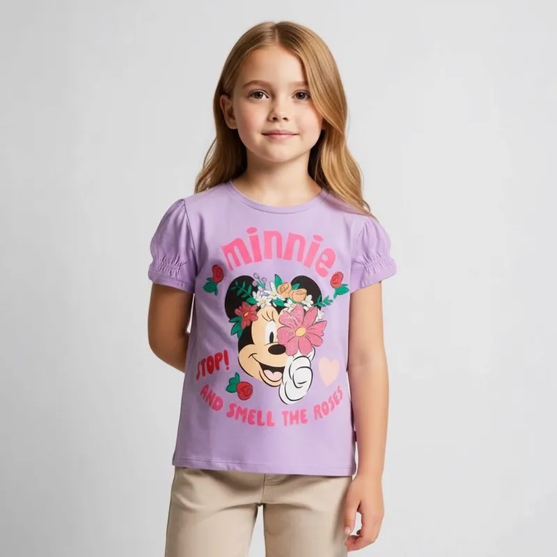 MINNIE - Polera Algodón Niña Minnie