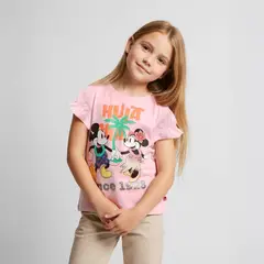 MINNIE - Polera Algodón Niña