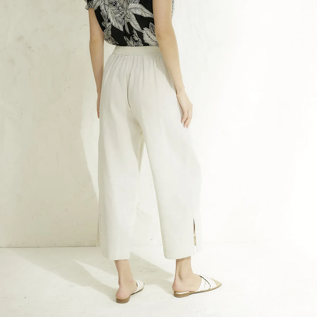 BASEMENT - Pantalón Mujer Tiro Medio Basement