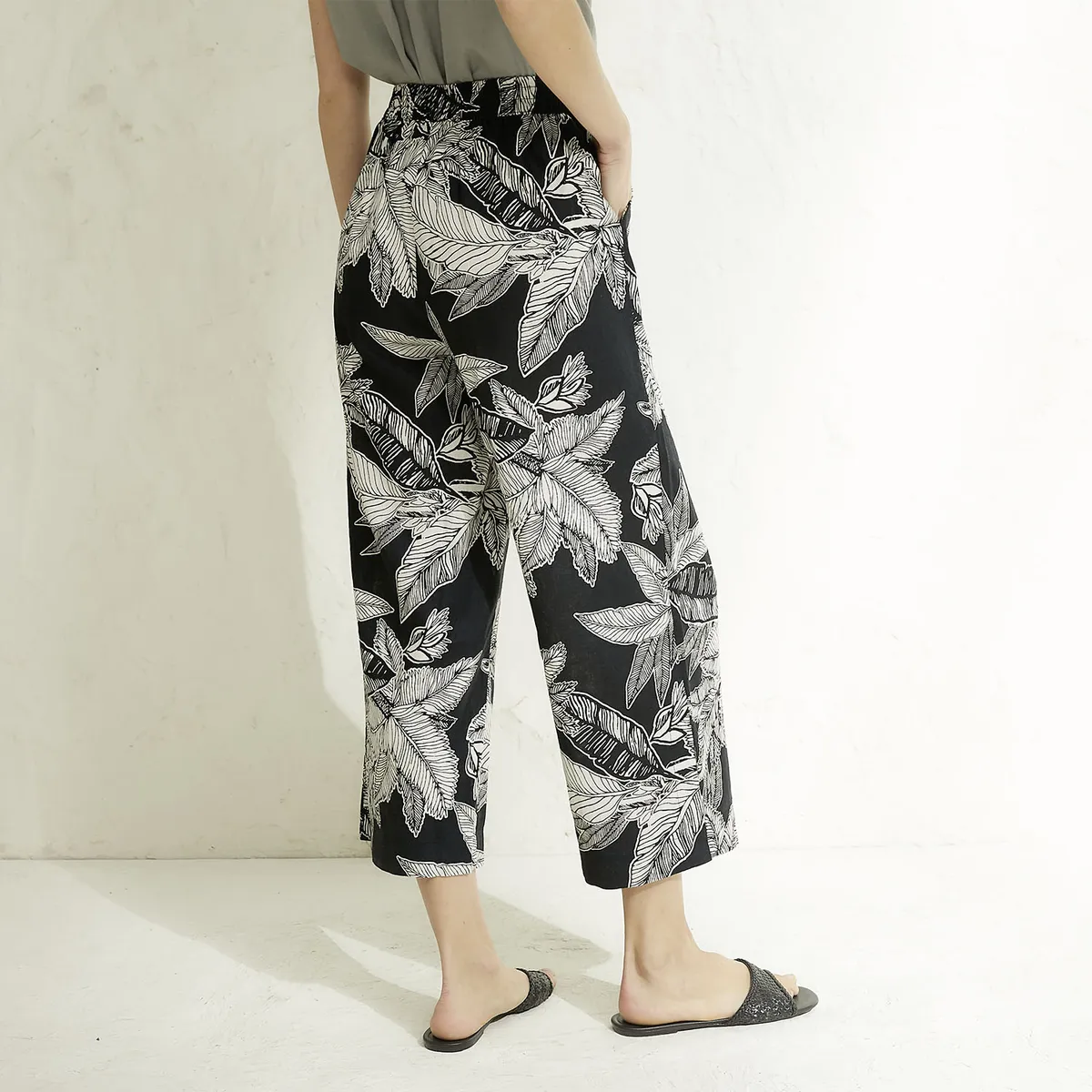 BASEMENT - Pantalón Mujer Tiro Medio Basement