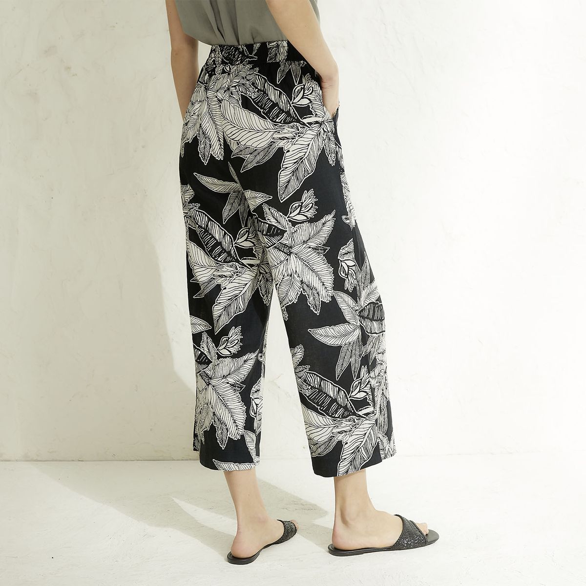 BASEMENT - Pantalón Mujer Tiro Medio Basement