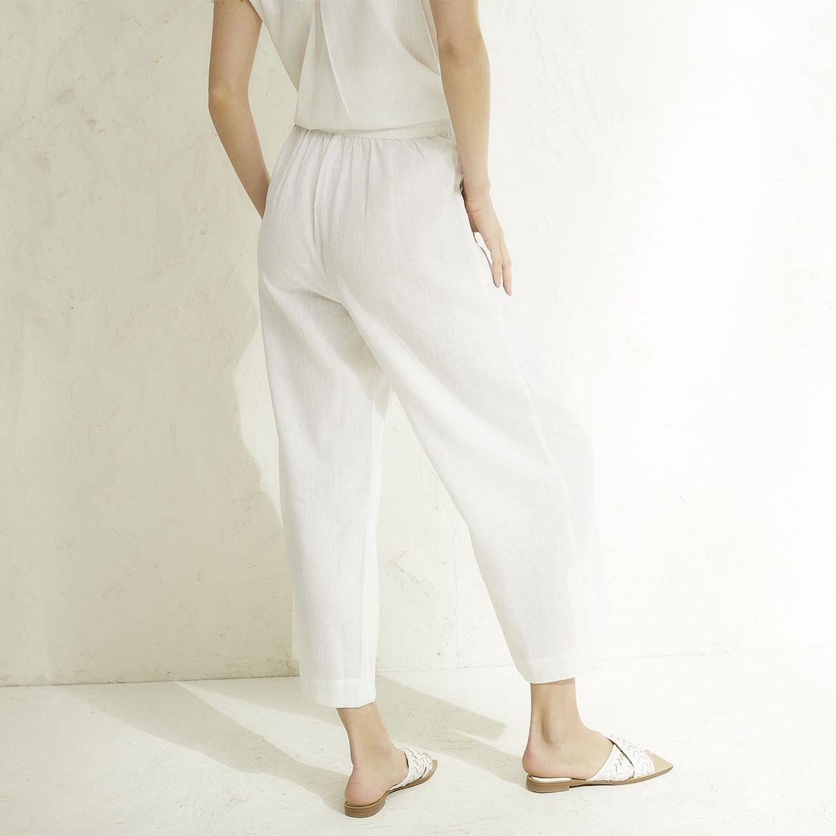 BASEMENT - Pantalón Mujer Tiro Medio Basement