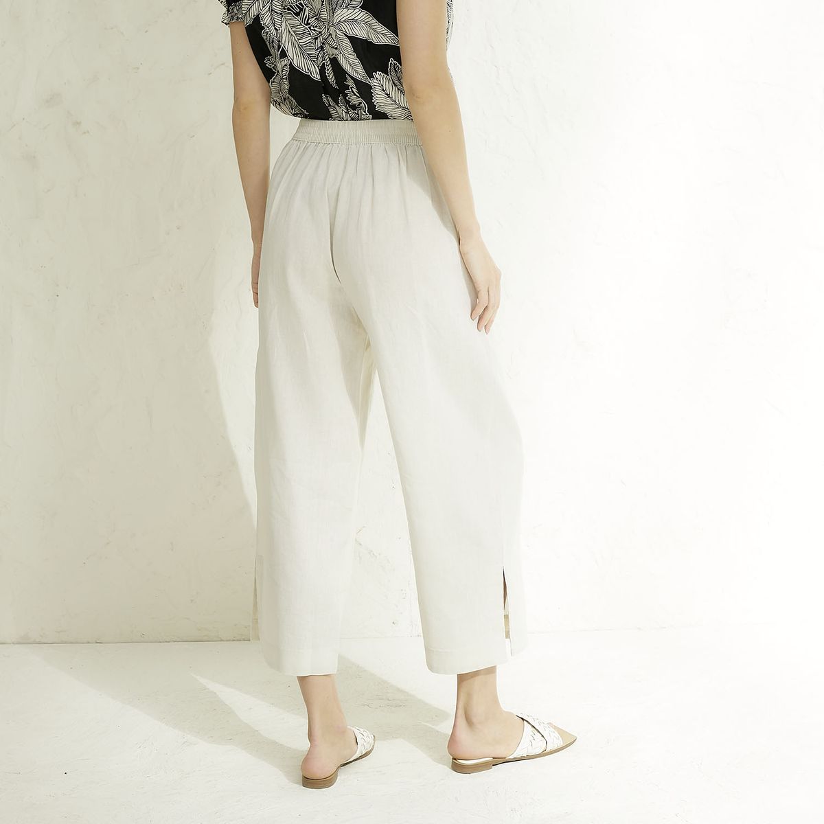 BASEMENT - Pantalón Mujer Tiro Medio Basement