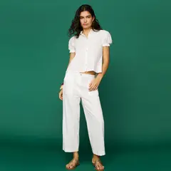 BASEMENT - Pantalón Mujer Tiro Medio