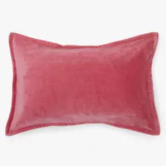 BASEMENT HOME - Funda De Cojín Velvet Frambuesa 33X50 Cm