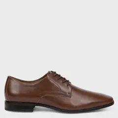 BASEMENT - Zapato Formal Hombre Cuero Café