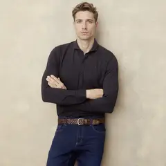 WOLF&HANK - Camisa Manga Larga Algodón Hombre