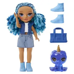 RAINBOW HIGH - Muñeca Littles Dolls Azul