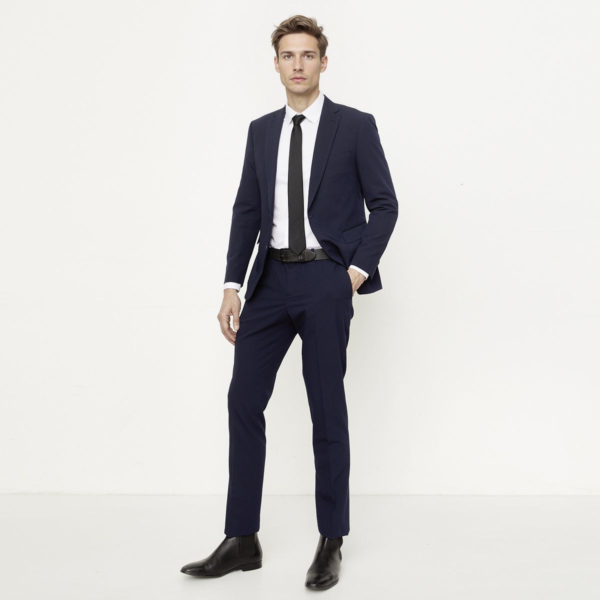 WOLF&HANK - Traje Completo Suit Hombre Wolf&Hank