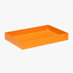 BASEMENT HOME - Bandeja Rectangular 33X21Cm Naranja