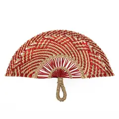 BASEMENT HOME - Abanico 45X20Cm Rojo