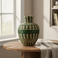 BASEMENT HOME - Jarrón Sg Natural/Color 33Cm