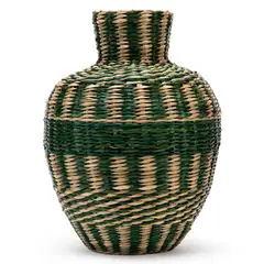 BASEMENT HOME - Jarrón Sg Natural/Color 33Cm
