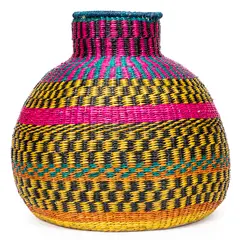 BASEMENT HOME - Jarrón Sg Multicolor 50Cm