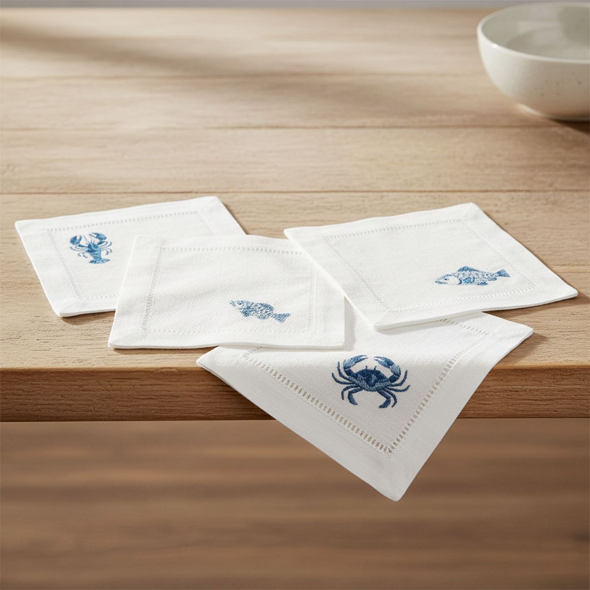 BASEMENT HOME - Set X 4 Coasters 10cm Seali Basement Home