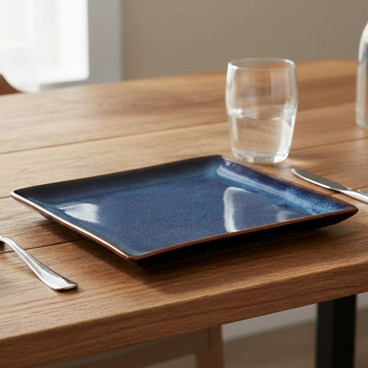 BASEMENT HOME - Plato Cuadrado Cerámica 22Cm Basement Home