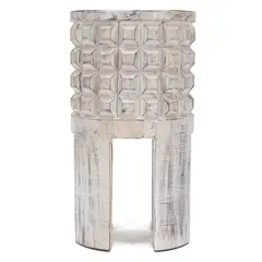 BASEMENT HOME - Pouff Madera 28X50Cm