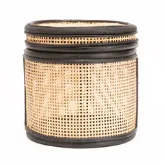 BASEMENT HOME - Caja Rattan Redonda 15Cm