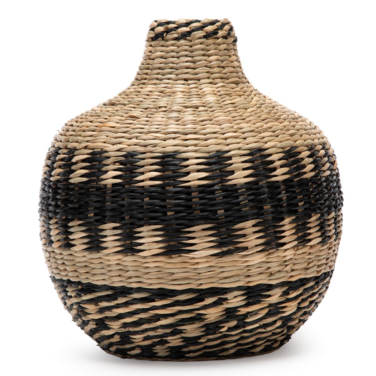 BASEMENT HOME - Jarrón Seagrass 27 cm Florero Adorno Decoración Basement
