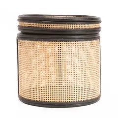 BASEMENT HOME - Caja Rattan Redonda 25Cm